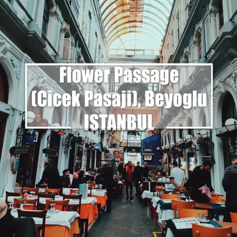Flower Passage (Cicek Pasaji), Beyoglu, Istanbul, Turkey